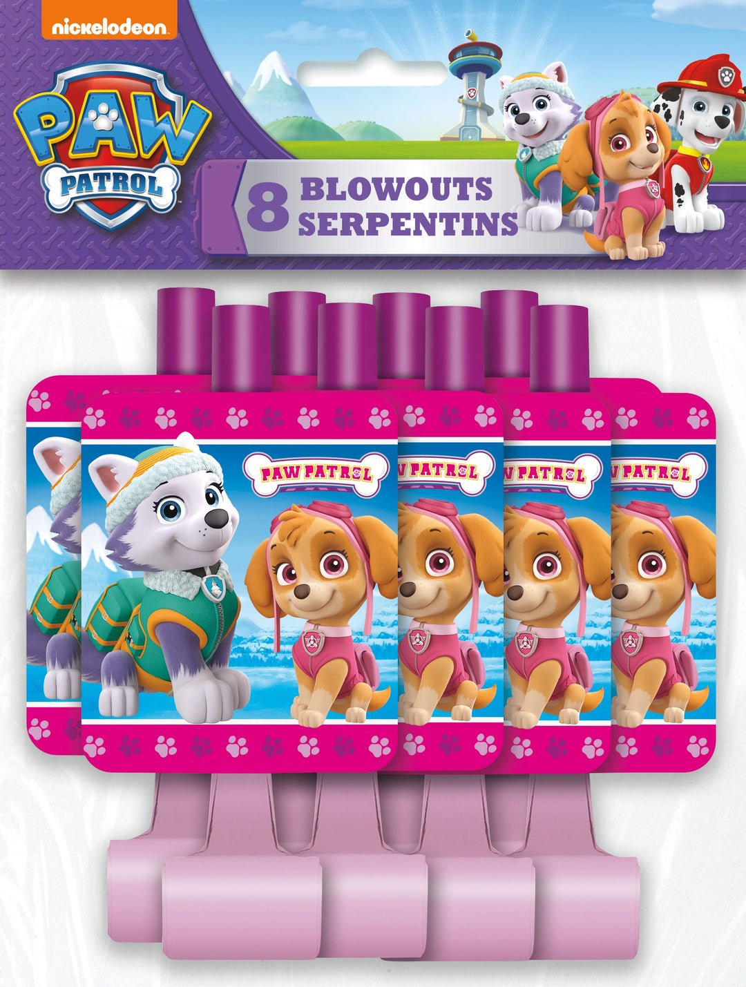 Skye Paw Patrol Party Supplies Bundle - Effortless Fun Awaits!