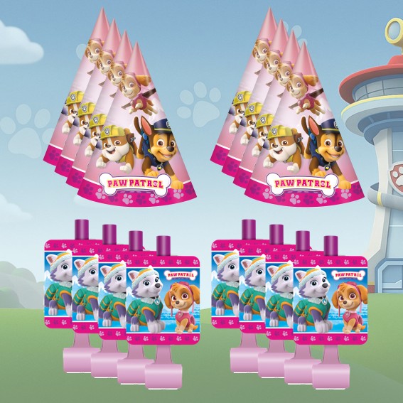 Skye Paw Patrol Party Supplies Bundle - Effortless Fun Awaits!
