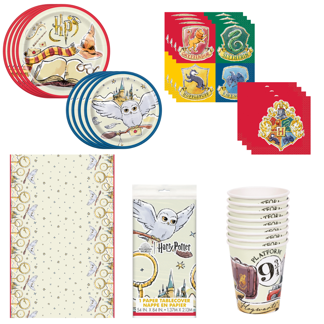 Ultimate Harry Potter Party Bundle: Complete Supplies for Magical Moments