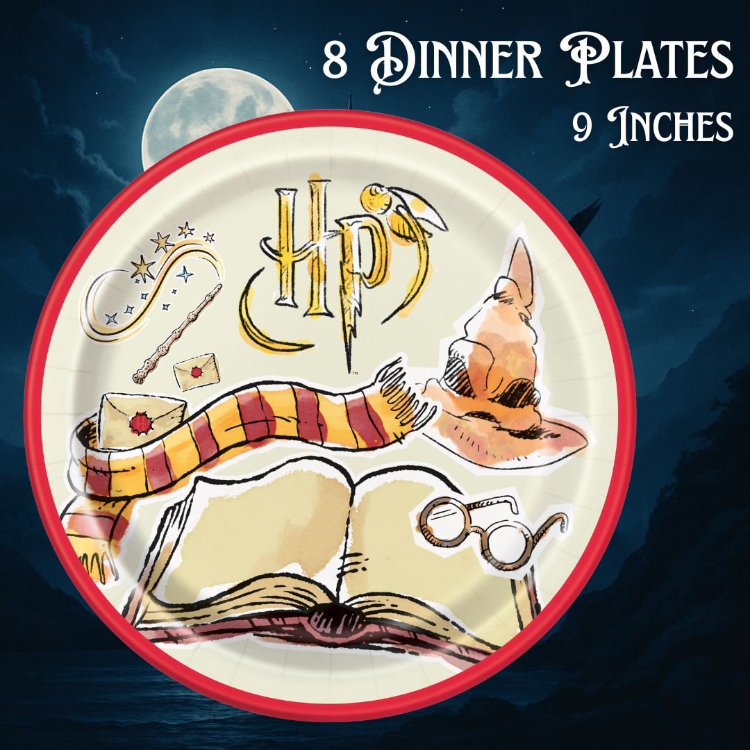 Ultimate Harry Potter Party Bundle: Complete Supplies for Magical Moments