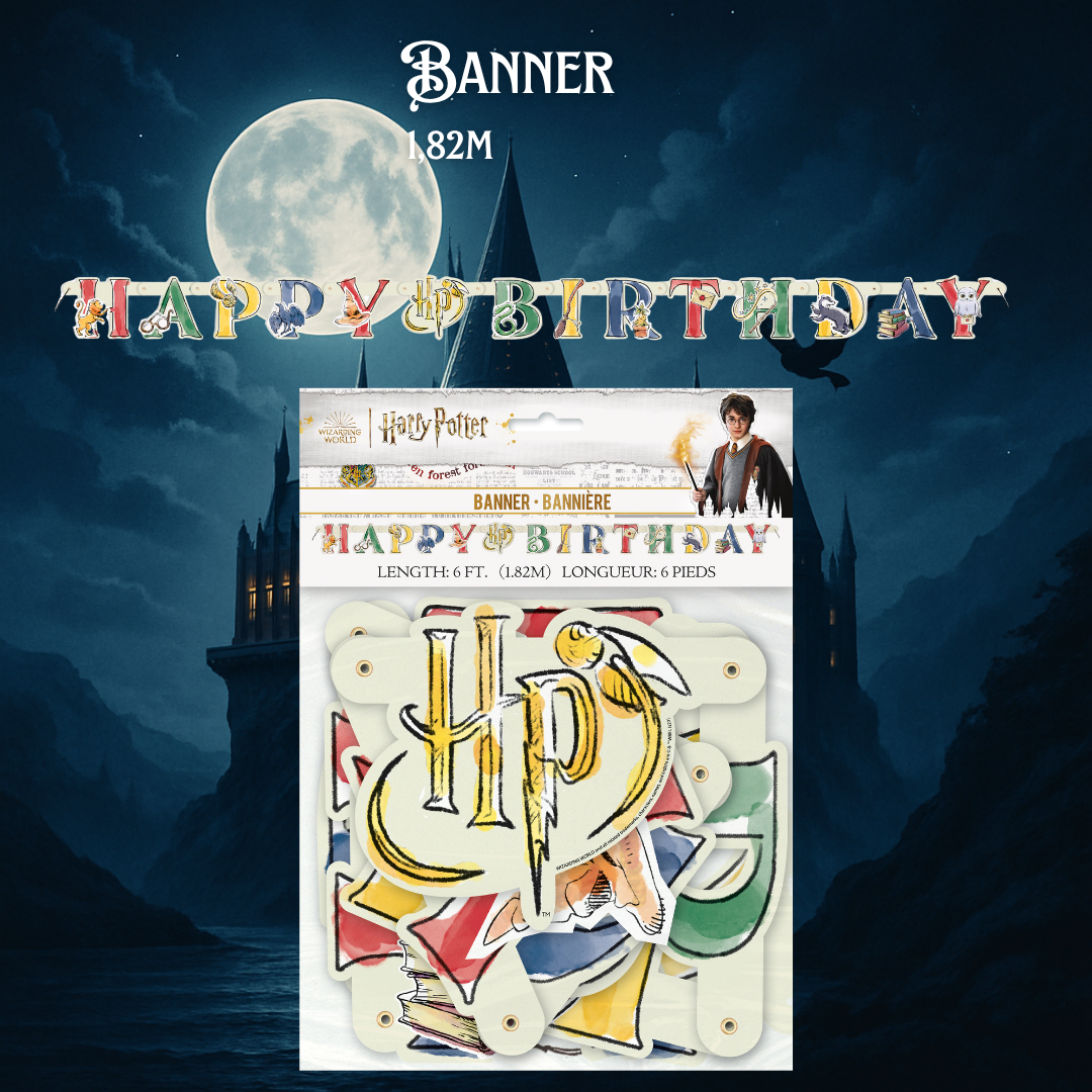 Harry Potter Party Bundle - Complete Supplies for Magical Celebrations!