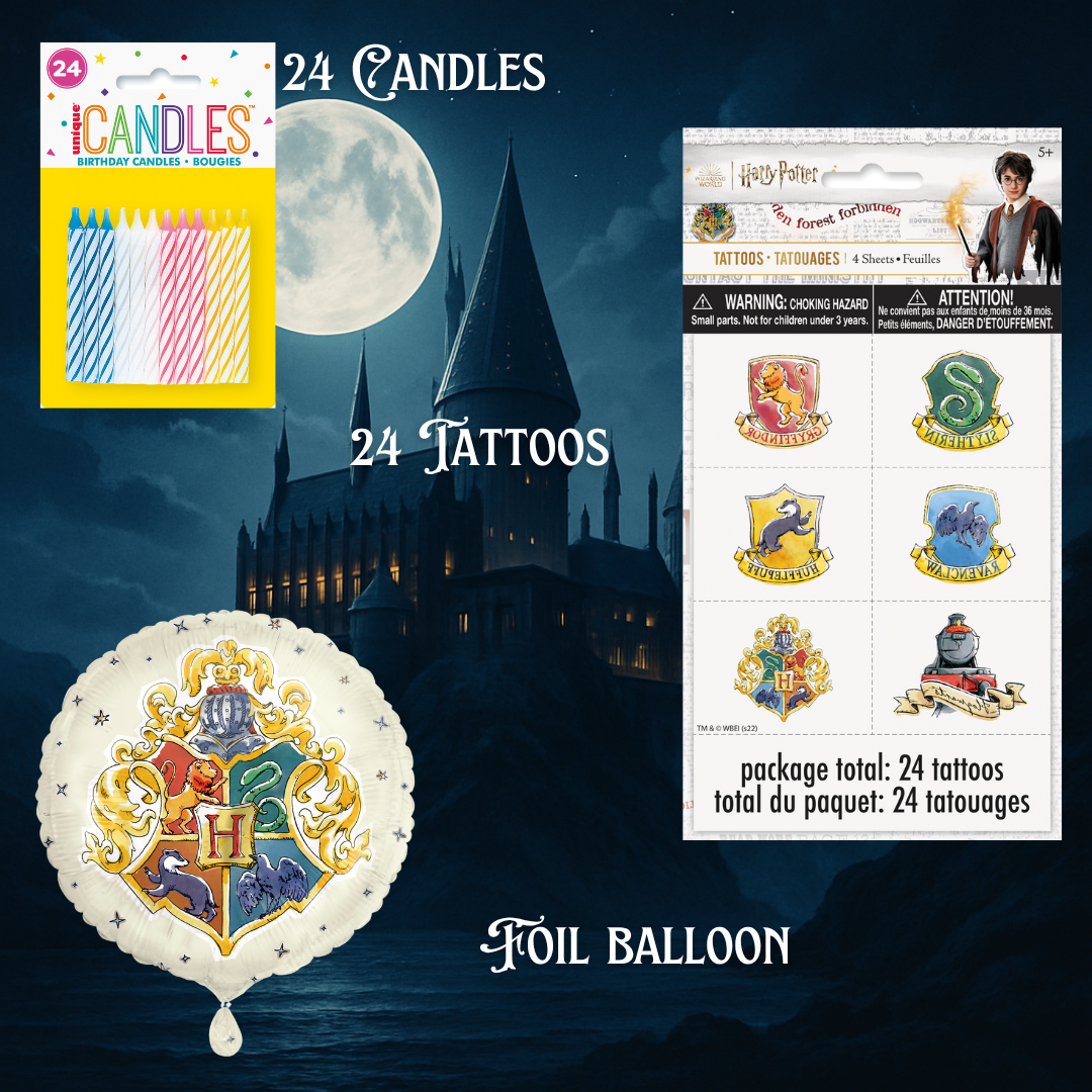 Harry Potter Party Bundle - Complete Supplies for Magical Celebrations!