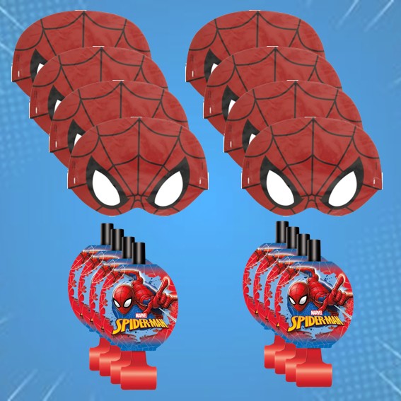 Spider-Man Party Bundle - 16 Official Supplies for Epic Birthdays!