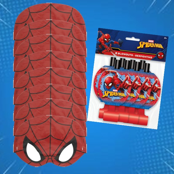 Spider-Man Party Bundle - 16 Official Supplies for Epic Birthdays!