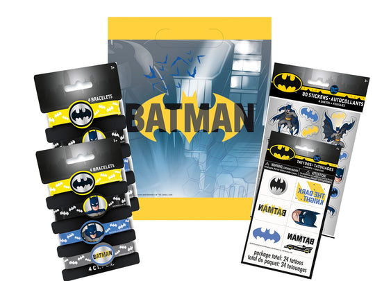 Batman Party Supplies Bundle - Ultimate Fun for Unforgettable Birthdays!
