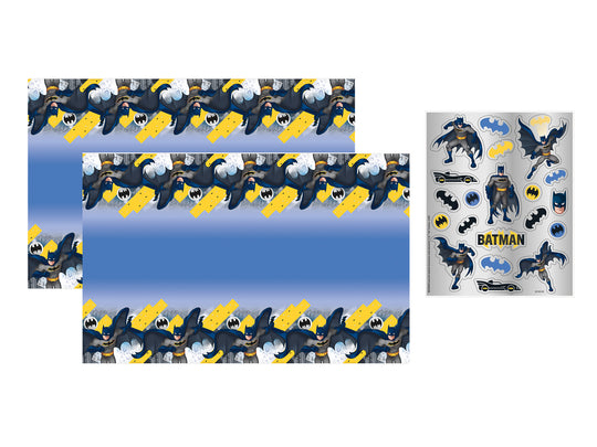 Batman Birthday Blast- 102pc Party Bundle, Unbeatable Value, Official Licensed Gear