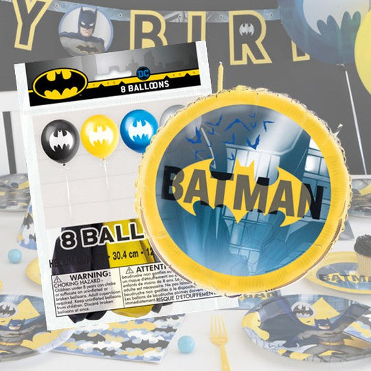 Batman Party Balloon Bundle - Unbeatable Value for Epic Birthdays!