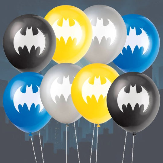 Batman Party Balloon Bundle - Unbeatable Value for Epic Birthdays!