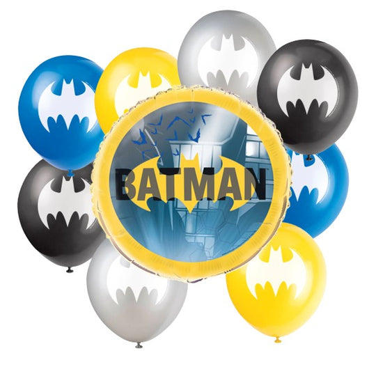 Batman Party Balloon Bundle - Unbeatable Value for Epic Birthdays!