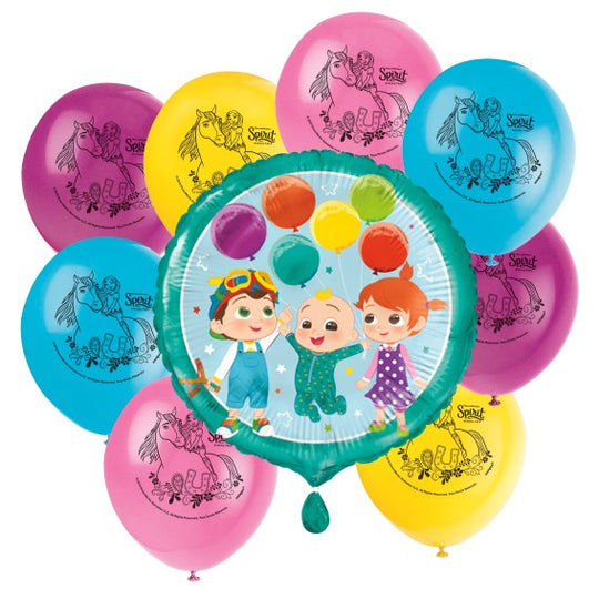 CocoMelon Party Supplies Bundle: Effortless Fun for Unforgettable Birthdays!