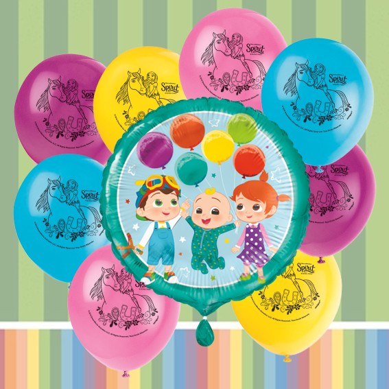 CocoMelon Party Supplies Bundle: Effortless Fun for Unforgettable Birthdays!