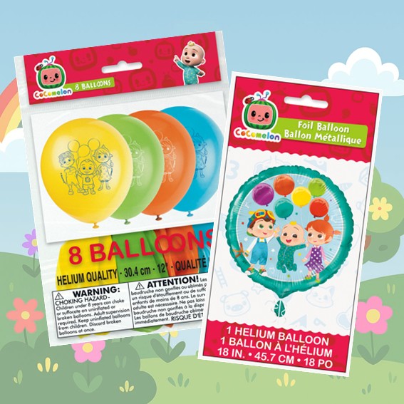 CocoMelon Party Supplies Bundle: Effortless Fun for Unforgettable Birthdays!