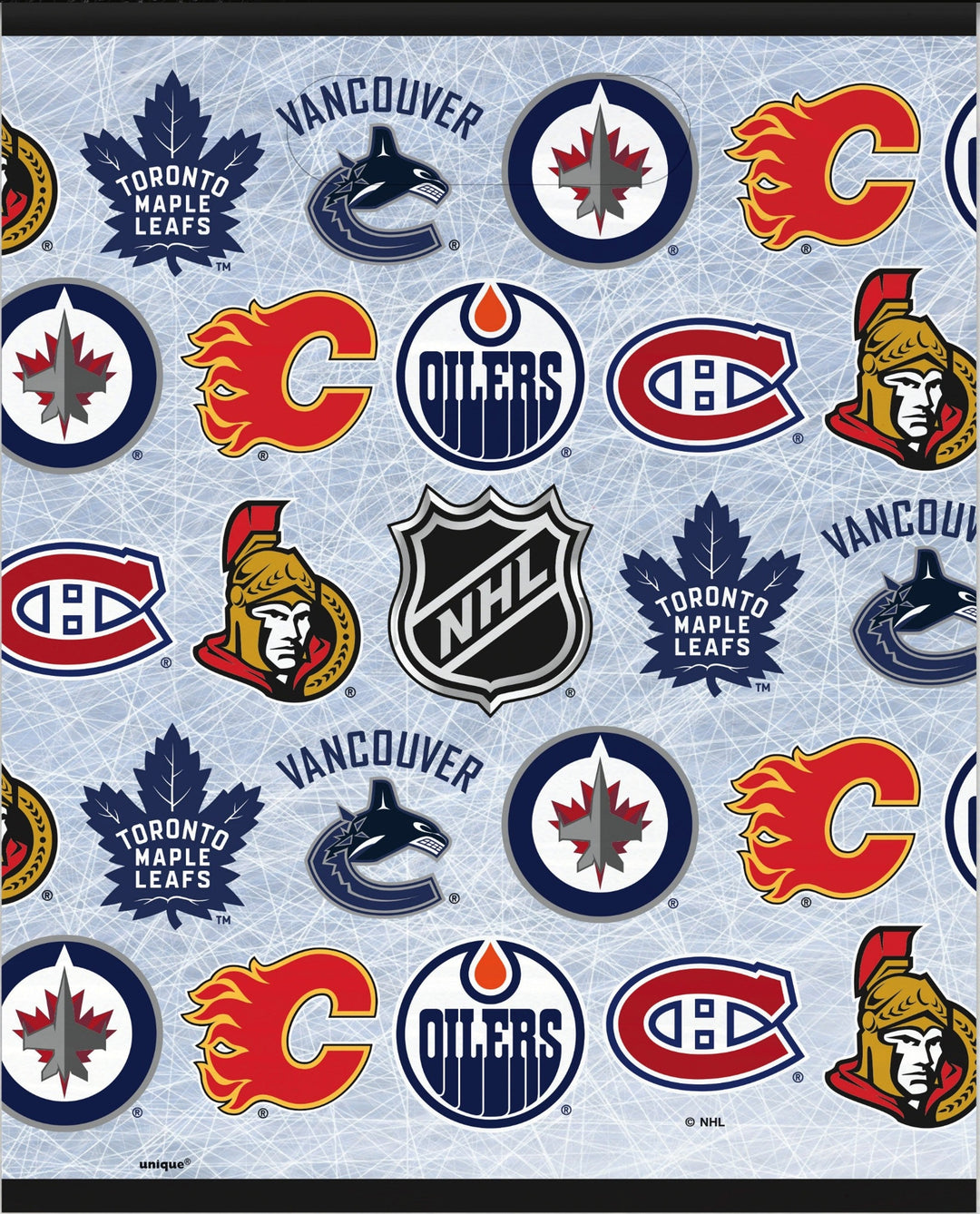 NHL Party Bundle: 128 Stickers & 8 Loot Bags - Ultimate Fun!