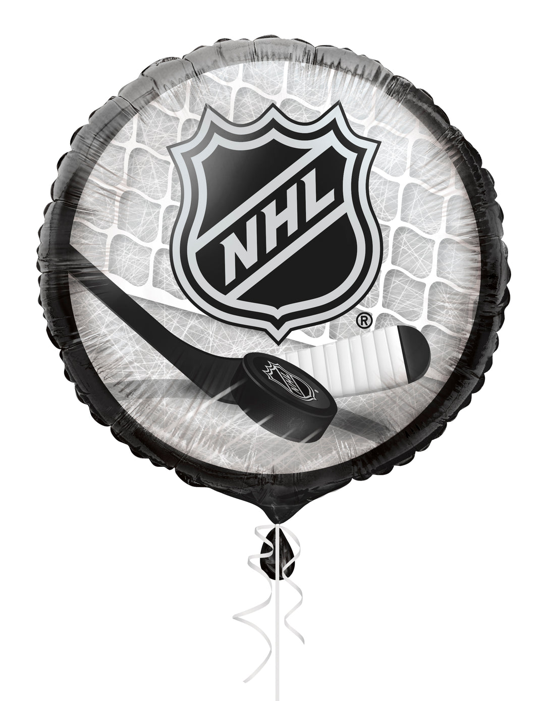 NHL Party Bundle: Foil Balloon & Plates – Ultimate Celebration Kit!