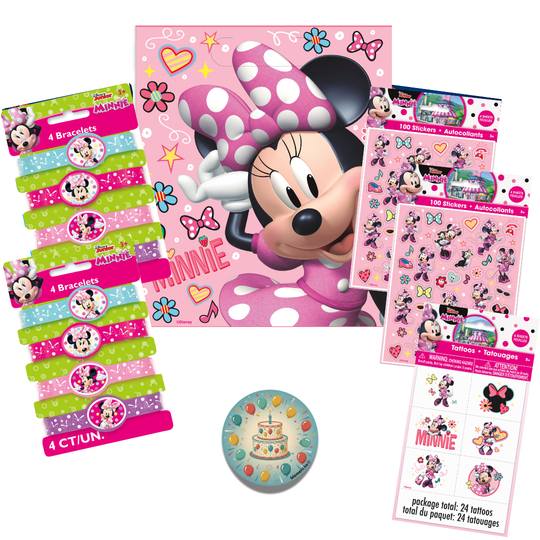 Minnie Mouse Party Bundle: Fun Supplies for Unforgettable Celebrations!