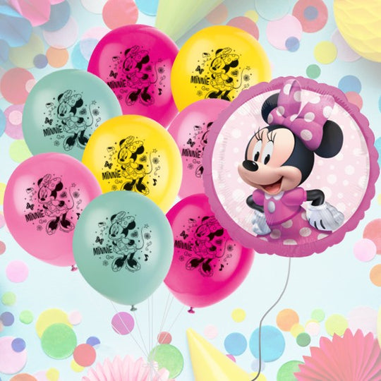 Minnie Mouse Party Bundle: 9 Essentials for Instant Celebration Fun!