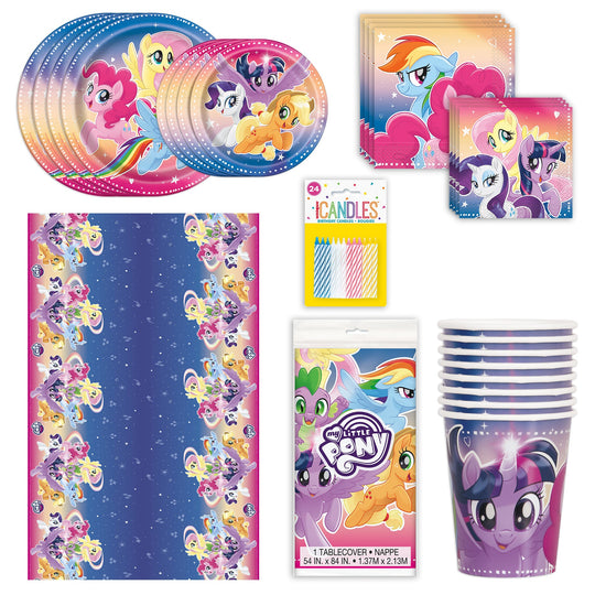 My Little Pony Ultimate Party Bundle - Effortless Celebration for 8 Guests