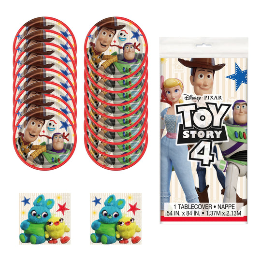 Fun sans Fin - Prêt-à-fêter Toy Story Officiel pour 16 Invités.