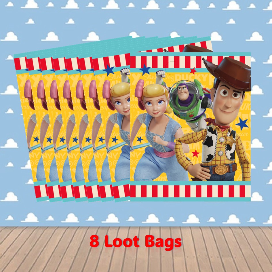 Toy Story Party Bundle: Stickers & Loot Bags for Effortless Fun!