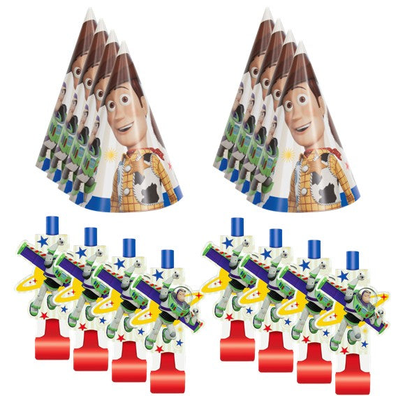 Toy Story Party Supplies Bundle - Fun Hats & Blowouts - Ultimate Fun!