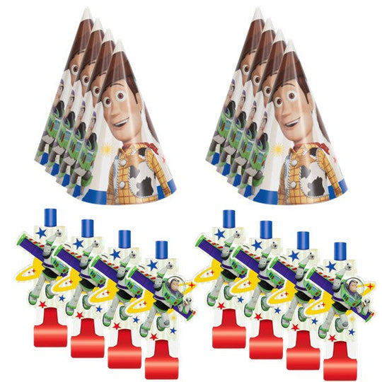 Toy Story Party Supplies Bundle - Fun Hats & Blowouts - Ultimate Fun!