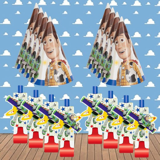 Toy Story Party Supplies Bundle - Fun Hats & Blowouts - Ultimate Fun!