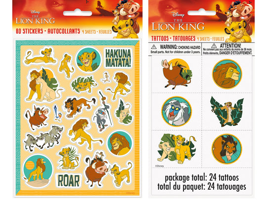 Lion King Party Bundle: 104 Supplies for Effortless Fun!