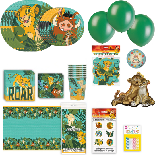 Lion King Party Bundle: All-In-One Supplies for Unforgettable Fun!