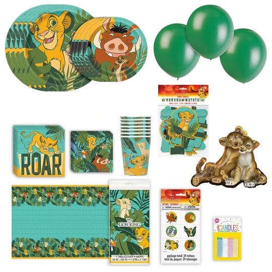 Lion King Party Bundle: All-In-One Supplies for Unforgettable Fun!