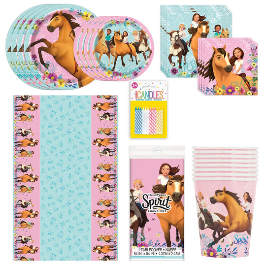 Spirit Riding Free Prêt-à-fêter - Ensemble fête 81pc, Officiel & Exclusif!