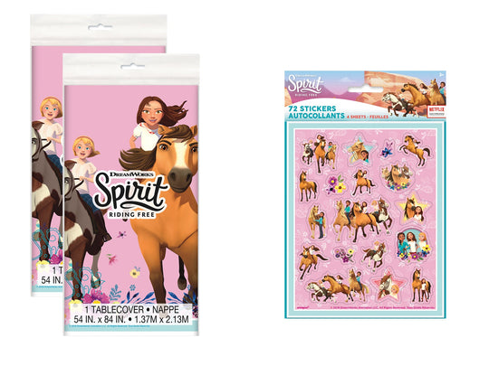 Spirit Riding Free Party Solution - 82 Piece Value Bundle for Instant Birthday Fun