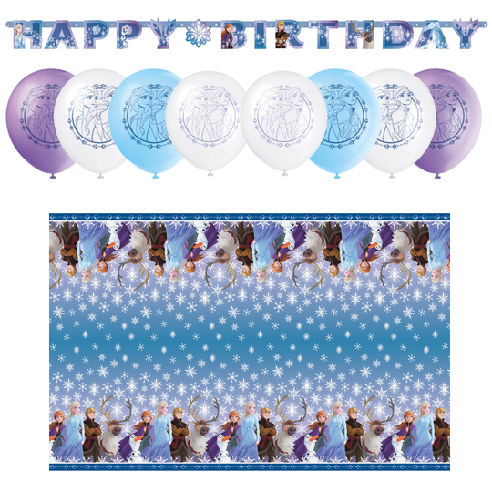Ultimate Frozen Theme Party Bundle - All-In-One Official Licensed Fun Pack