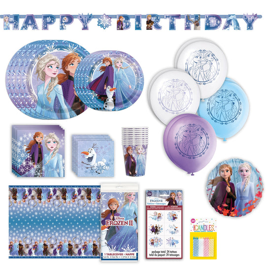 Ultimate Frozen Party Supplies Bundle: All-in-One Fun & Officially Licensed