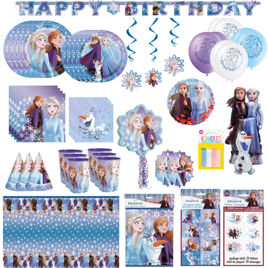 Frozen Party Bundle: Complete Supplies for Joyful Celebrations!