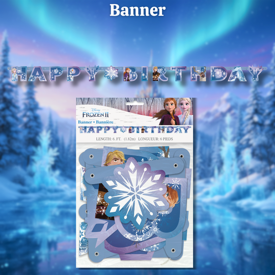 Frozen Party Bundle: Complete Supplies for Joyful Celebrations!