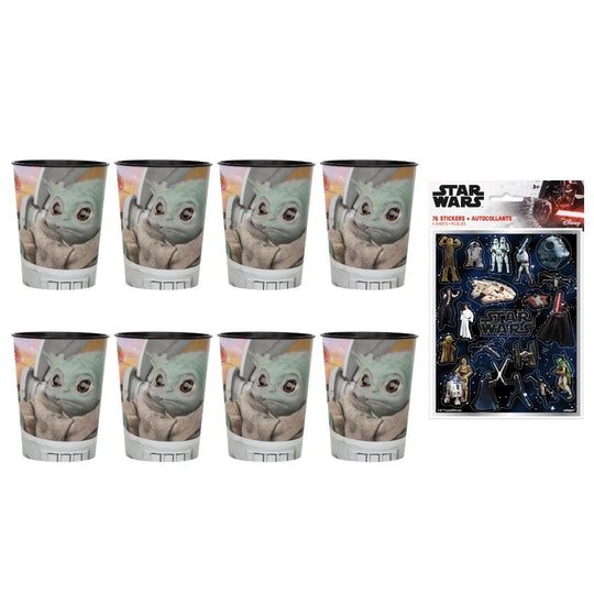 Mandalorian Party Supplies Bundle - Epic Fun for Young Jedis!