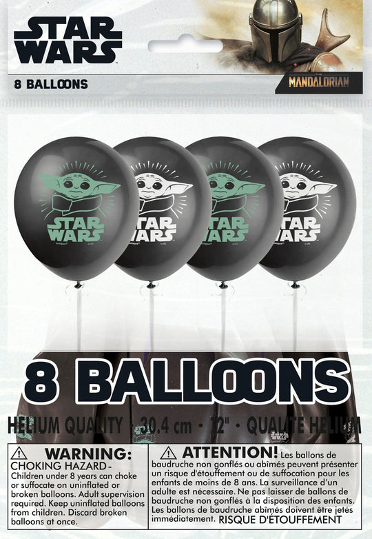 Mandalorian Party Bundle: Balloons for Epic Birthday Fun!