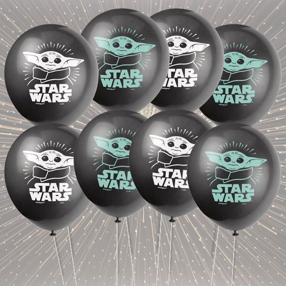 Mandalorian Party Bundle: Balloons for Epic Birthday Fun!