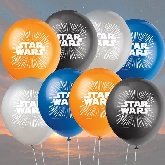 Classic Star Wars Party Bundle - 9 Official Supplies for Epic Fun!