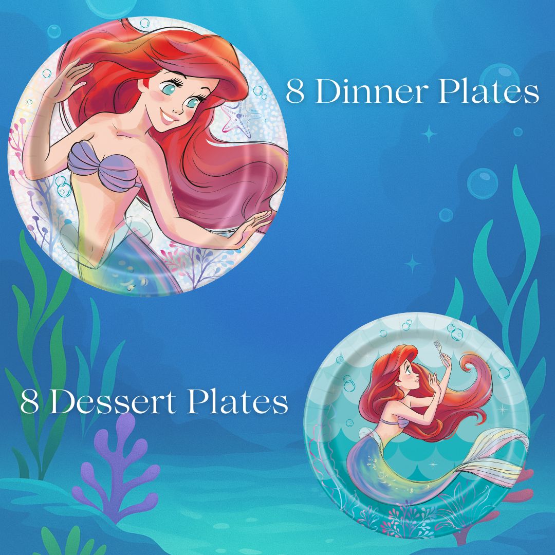Little Mermaid Party Bundle - Official Supplies for Effortless Fun!