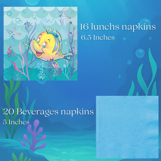 Little Mermaid Party Bundle - Official Supplies for Effortless Fun!