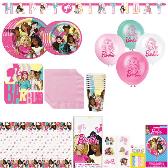 Barbie Birthday Bash Bundle: Complete Party Solution for Endless Fun!