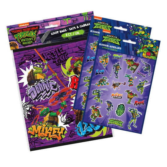 Teenage Mutant Ninja Turtles Party Bundle - Official & Effortless Fun!