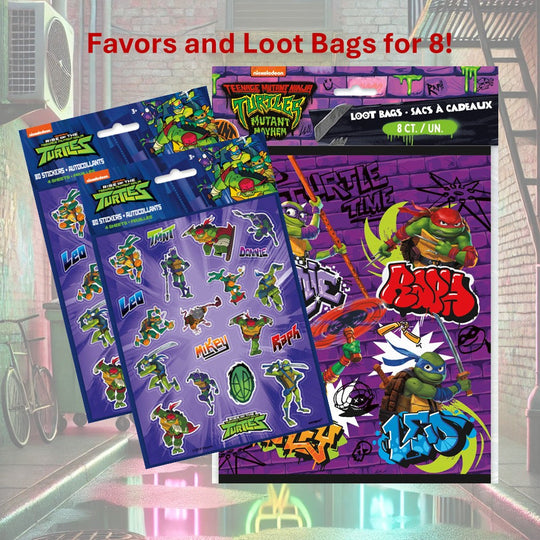 Teenage Mutant Ninja Turtles Party Bundle - Official & Effortless Fun!