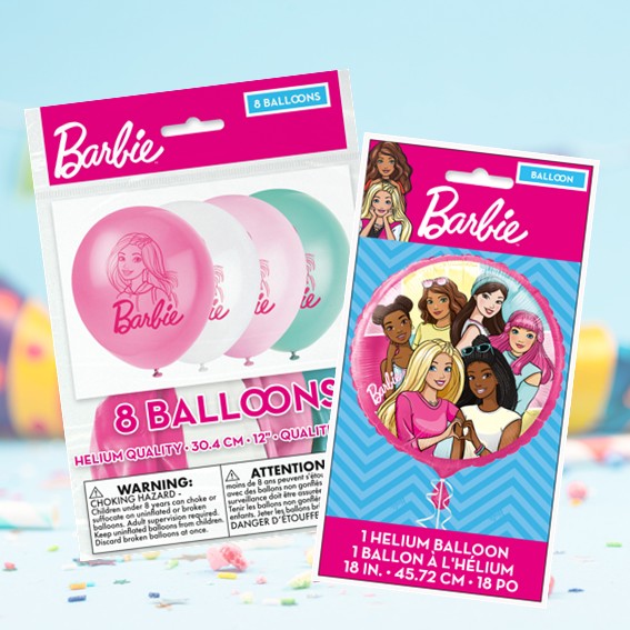 Barbie Birthday Bundle: 9 Official Supplies for Endless Fun!