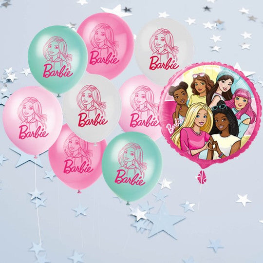 Barbie Birthday Bundle: 9 Official Supplies for Endless Fun!