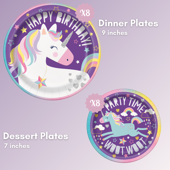 Unicorn Party Bundle: 99 Deluxe Supplies for Magical Celebrations!