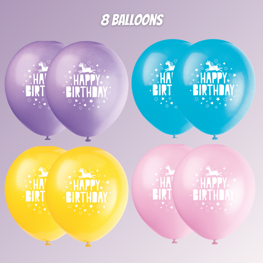 Unicorn Party Bundle: 99 Deluxe Supplies for Magical Celebrations!