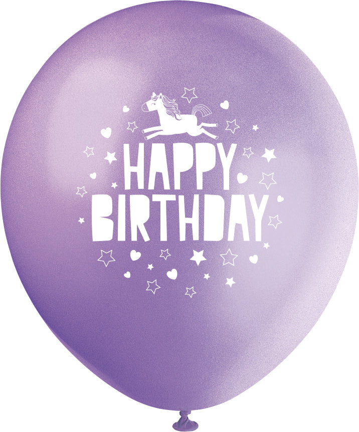 Unicorn Party Bundle: Foil & Latex Balloons - Instant Joy in One Box!