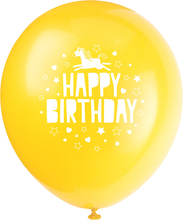 Unicorn Party Bundle: Foil & Latex Balloons - Instant Joy in One Box!